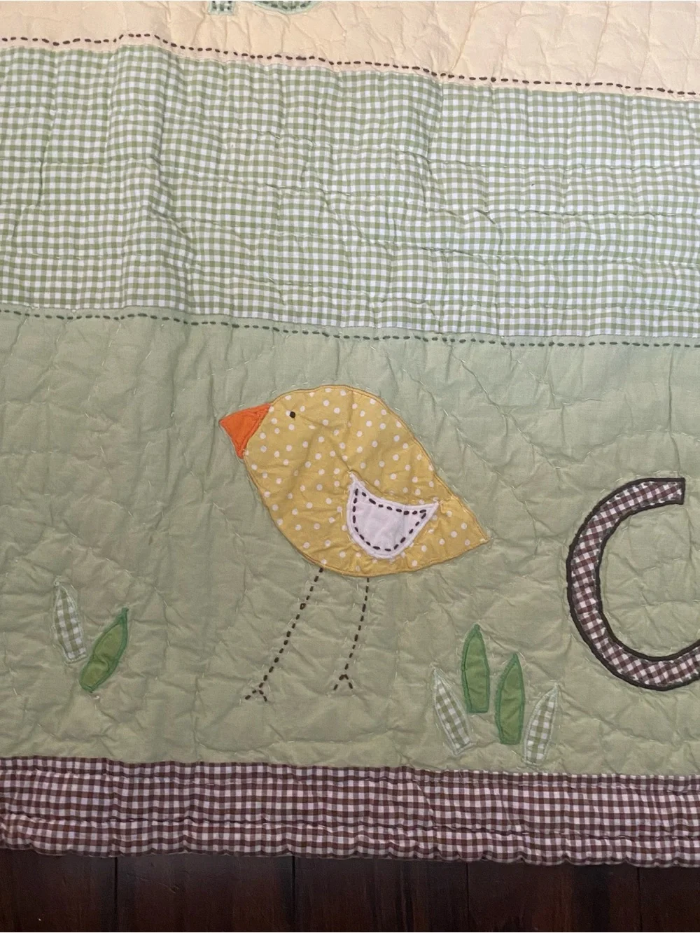 Pottery Barn Kids colorful patchwork